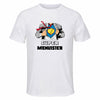 Maillot de Sport Homme Super Menuisier - T-Shirt Respirant Polyester Manches Courtes - Cadeau Sportif Anniversaire Noël Fête des Pères
