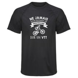 Maillot de Sport Homme Homme Trentenaire VTT - T-Shirt Respirant Polyester Manches Courtes - Cadeau Sportif Anniversaire Noël Fête des Pères