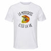 Maillot de Sport Homme Motocross C'est La Vie - T-Shirt Respirant Polyester Manches Courtes - Cadeau Sportif Anniversaire Noël Fête des Pères