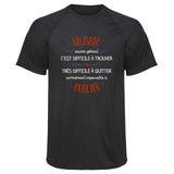 Maillot de Sport Homme pour Un Isaac Aussi Genial - T-Shirt Respirant Polyester Manches Courtes - Cadeau Sportif Anniversaire Noël Fête des Pères