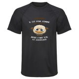 Maillot de Sport Homme pour Johnny Agneau - T-Shirt Respirant Polyester Manches Courtes - Cadeau Sportif Anniversaire Noël Fête des Pères