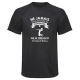 Maillot de Sport Homme Homme Trentenaire Volleyball - T-Shirt Respirant Polyester Manches Courtes - Cadeau Sportif Anniversaire Noël Fête des Pères
