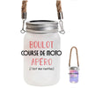Lanterne course de moto Irremplaçable | Lampe Jardin Idée Décoration Cadeau