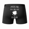 Caleçon J'peux Pas J'Ai Escalade - Humour Boxer Coton Idée Cadeau