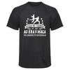 Maillot de Sport Homme Krav Maga Une Legende Tu Deviendras - T-Shirt Respirant Polyester Manches Courtes - Cadeau Sportif Anniversaire Noël Fête des Pères