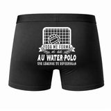 Caleçon Une légende Te Forma Water-Polo - Dos - Humour Boxer Coton Motif Métier Idée Cadeau Anniversaire Noël Homme