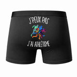 Caleçon J'peux Pas J'Ai Athlétisme - Humour Boxer Coton Idée Cadeau