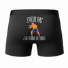 Caleçon J'peux Pas J'Ai Tennis de Table - Humour Boxer Coton Idée Cadeau