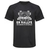 Maillot de Sport Homme Rallye Une Legende Tu Deviendras - T-Shirt Respirant Polyester Manches Courtes - Cadeau Sportif Anniversaire Noël Fête des Pères