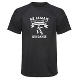 Maillot de Sport Homme Danse Copie Quarantenaire Homme - T-Shirt Respirant Polyester Manches Courtes - Cadeau Sportif Anniversaire Noël Fête des Pères