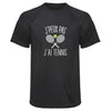 Maillot de Sport Homme Tennis Copie Jpeux Pas - T-Shirt Respirant Polyester Manches Courtes - Cadeau Sportif Anniversaire Noël Fête des Pères