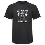 Maillot de Sport Homme Homme Trentenaire Pilote - T-Shirt Respirant Polyester Manches Courtes - Cadeau Sportif Anniversaire Noël Fête des Pères