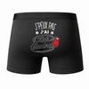 Caleçon J'peux Pas J'Ai Kick Boxing - Humour Boxer Coton Idée Cadeau