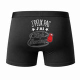 Caleçon J'peux Pas J'Ai Kick Boxing - Humour Boxer Coton Idée Cadeau