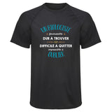 Maillot de Sport Homme pour Un Biologiste Formidable Blanc - T-Shirt Respirant Polyester Manches Courtes - Cadeau Sportif Anniversaire Noël Fête des Pères