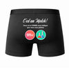 Caleçon Chimie C'est Un Match - Dos - Humour Boxer Coton Motif Métier Idée Cadeau Anniversaire Noël Homme