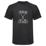 Maillot de Sport Homme Hockey Copie Jpeux Pas - T-Shirt Respirant Polyester Manches Courtes - Cadeau Sportif Anniversaire Noël Fête des Pères