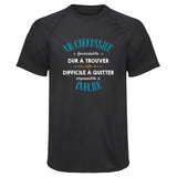 Maillot de Sport Homme pour Un Carrossier Formidable Blanc - T-Shirt Respirant Polyester Manches Courtes - Cadeau Sportif Anniversaire Noël Fête des Pères