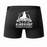 Caleçon Une légende Te Forma Lancer du Javelot - Dos - Humour Boxer Coton Motif Métier Idée Cadeau Anniversaire Noël Homme