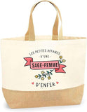 Sac Jute les Affaires d'une Sage-Femme d'enfer