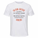 Maillot de Sport Homme pour Un Jean-Baptiste Aussi Genial - T-Shirt Respirant Polyester Manches Courtes - Cadeau Sportif Anniversaire Noël Fête des Pères