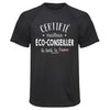Maillot de Sport Homme Eco-conseiller - T-Shirt Respirant Polyester Manches Courtes - Cadeau Sportif Anniversaire Noël Fête des Pères
