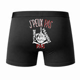 Caleçon J'peux Pas J'Ai Je t'aime Pas - Humour Boxer Coton Idée Cadeau