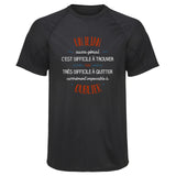 Maillot de Sport Homme pour Un Ilian Aussi Genial - T-Shirt Respirant Polyester Manches Courtes - Cadeau Sportif Anniversaire Noël Fête des Pères