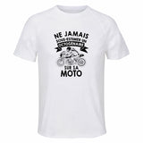 Maillot de Sport Homme Moto Copie 3 Octogenaire - T-Shirt Respirant Polyester Manches Courtes - Cadeau Sportif Anniversaire Noël Fête des Pères