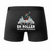 Caleçon Une légende Te Forma Roller - Dos - Humour Boxer Coton Motif Métier Idée Cadeau Anniversaire Noël Homme