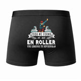 Caleçon Une légende Te Forma Roller - Dos - Humour Boxer Coton Motif Métier Idée Cadeau Anniversaire Noël Homme