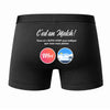 Caleçon Livres C'est Un Match - Dos - Humour Boxer Coton Motif Métier Idée Cadeau Anniversaire Noël Homme