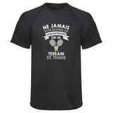 Maillot de Sport Homme Tennis Copie Quarantenaire Homme - T-Shirt Respirant Polyester Manches Courtes - Cadeau Sportif Anniversaire Noël Fête des Pères