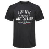 Maillot de Sport Homme Antiquaire - T-Shirt Respirant Polyester Manches Courtes - Cadeau Sportif Anniversaire Noël Fête des Pères