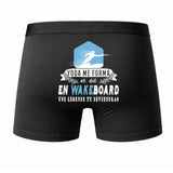 Caleçon Une légende Te Forma Wakeboard - Dos - Humour Boxer Coton Motif Métier Idée Cadeau Anniversaire Noël Homme