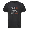 Maillot de Sport Homme Chiner Copie Jpeux Pas - T-Shirt Respirant Polyester Manches Courtes - Cadeau Sportif Anniversaire Noël Fête des Pères