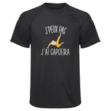 Maillot de Sport Homme Capoeira Copie Jpeux Pas - T-Shirt Respirant Polyester Manches Courtes - Cadeau Sportif Anniversaire Noël Fête des Pères