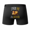 Caleçon J'peux Pas J'Ai Jeux de Rôle - Humour Boxer Coton Idée Cadeau