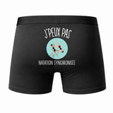 Caleçon J'peux Pas J'Ai Natation Synchronisée - Humour Boxer Coton Idée Cadeau