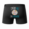 Caleçon J'peux Pas J'Ai Patchwork - Humour Boxer Coton Idée Cadeau