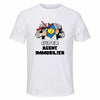 Maillot de Sport Homme Super Agent Immobilier - T-Shirt Respirant Polyester Manches Courtes - Cadeau Sportif Anniversaire Noël Fête des Pères