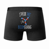 Caleçon J'peux Pas J'Ai Boomerang - Humour Boxer Coton Idée Cadeau