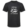 Maillot de Sport Homme Plongeon Copie Jpeux Pas - T-Shirt Respirant Polyester Manches Courtes - Cadeau Sportif Anniversaire Noël Fête des Pères