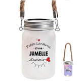 Lanterne jumelle d'amour | Lampe Jardin Idée Décoration Cadeau