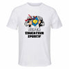 Maillot de Sport Homme Super Educateur Sportif - T-Shirt Respirant Polyester Manches Courtes - Cadeau Sportif Anniversaire Noël Fête des Pères