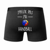 Caleçon J'peux Pas J'Ai Handball - Humour Boxer Coton Idée Cadeau