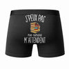 Caleçon J'peux Pas J'Ai Lecture - Humour Boxer Coton Idée Cadeau