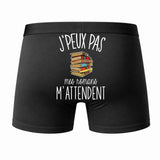 Caleçon J'peux Pas J'Ai Lecture - Humour Boxer Coton Idée Cadeau