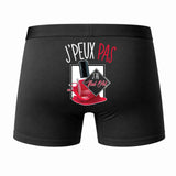 Caleçon J'peux Pas J'Ai Nail Art - Humour Boxer Coton Idée Cadeau
