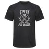 Maillot de Sport Homme Jpeux Pas Chasse 2 Copie Jpeux Pas - T-Shirt Respirant Polyester Manches Courtes - Cadeau Sportif Anniversaire Noël Fête des Pères